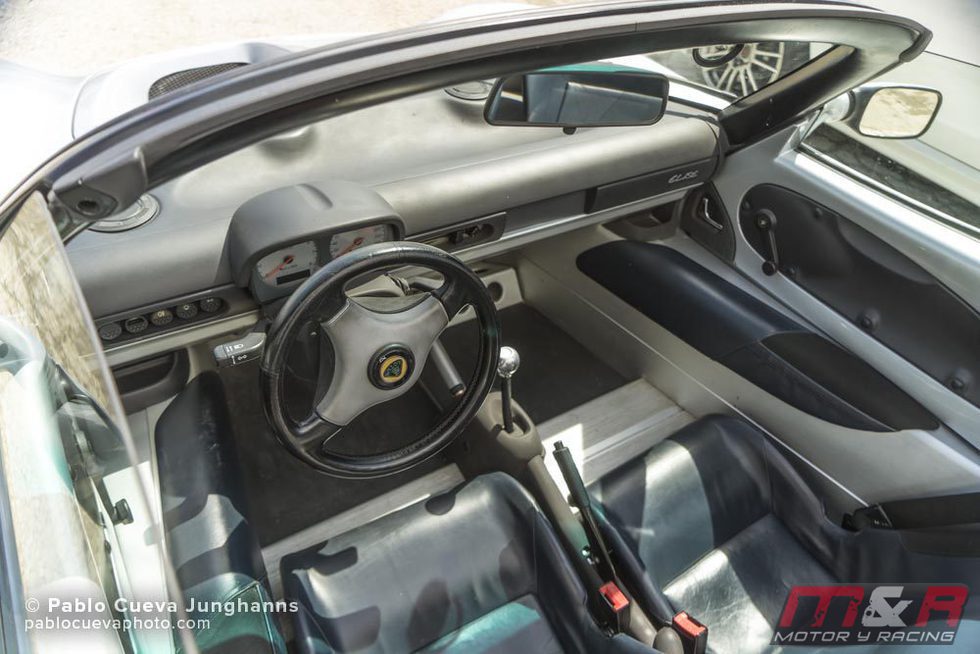 Interior del Lotus Elise Series 1