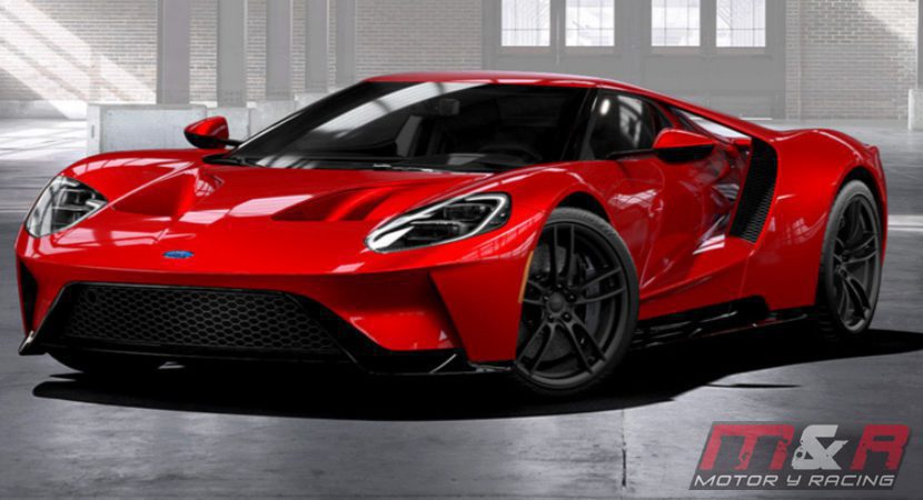 Ford GT - granate