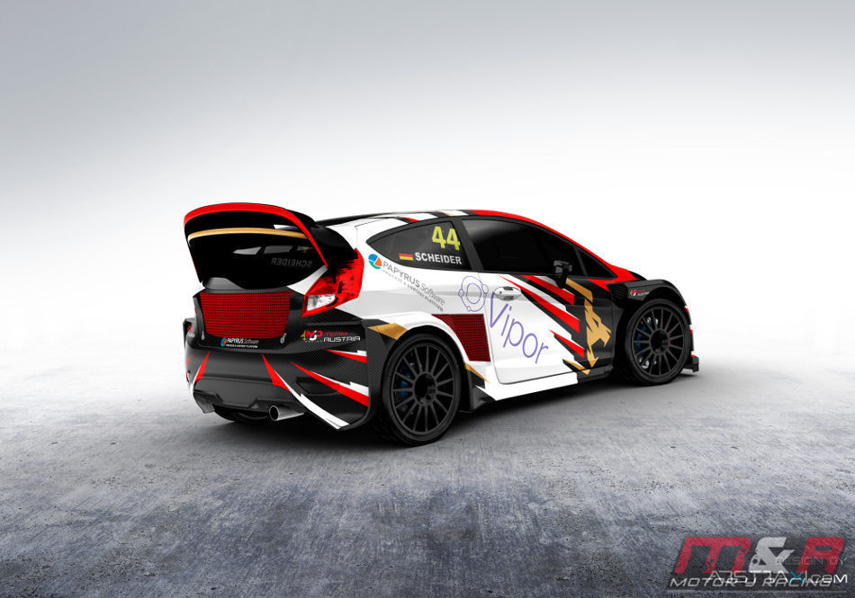 Ford Fiesta de MJP Racing Team Austria