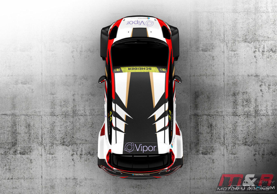 Ford Fiesta de MJP Racing Team Austria
