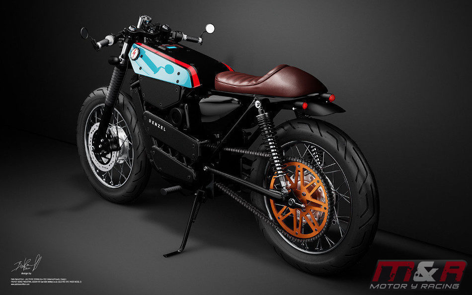 Ya puedes comprar la Denzel Café Racer eléctrica