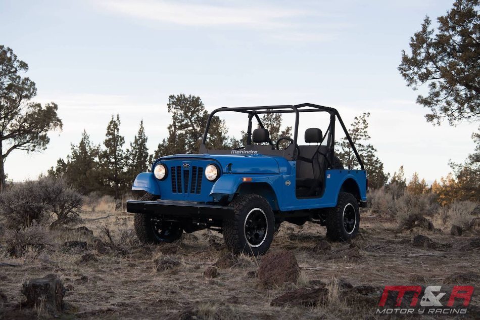 El Mahindra Roxor 2018 es un todoterreno a lo retro