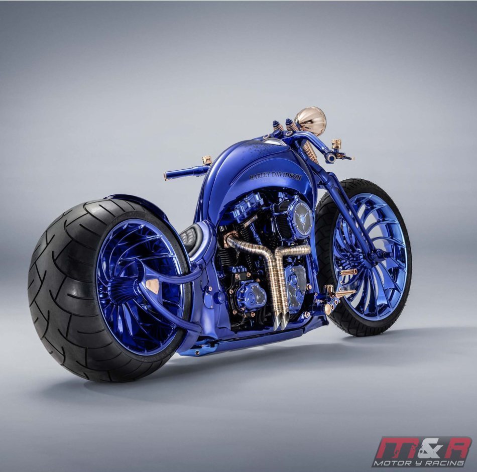 Deslúmbrate con la Harley-Davidson Bucherer Blue Edition