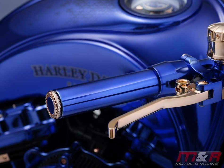 Deslúmbrate con la Harley-Davidson Bucherer Blue Edition