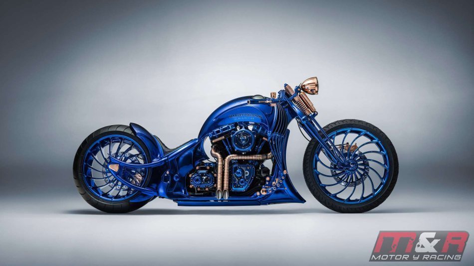 Deslúmbrate con la Harley-Davidson Bucherer Blue Edition