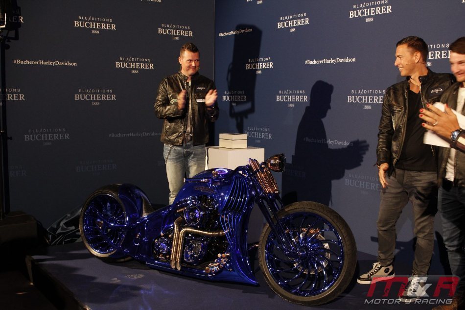 Deslúmbrate con la Harley-Davidson Bucherer Blue Edition