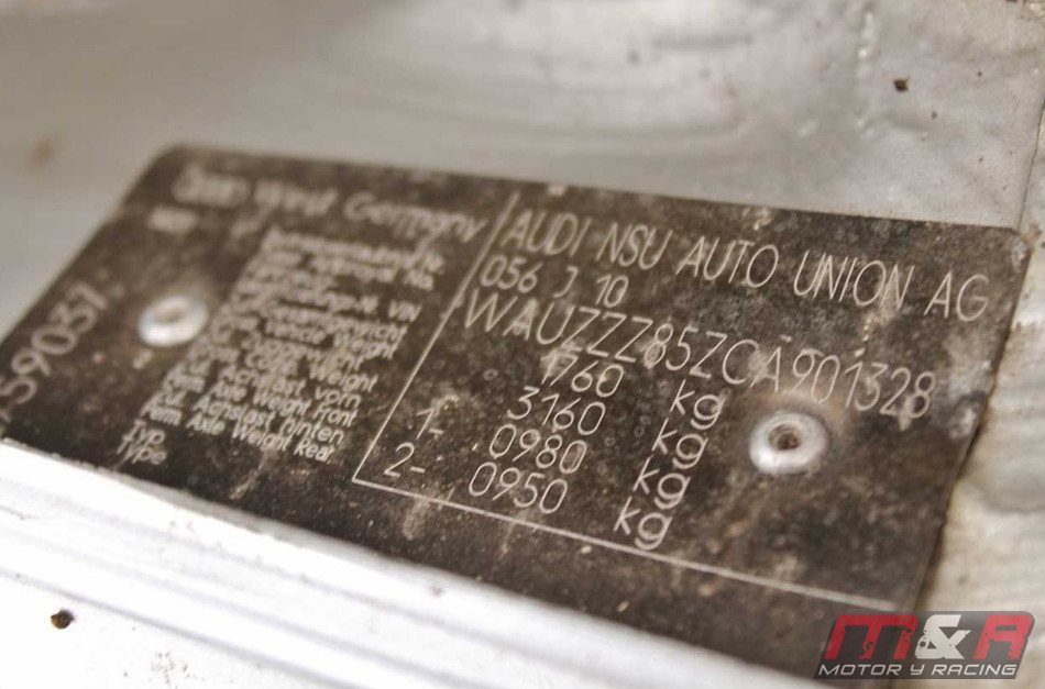 A la venta un Audi Quattro Prototype