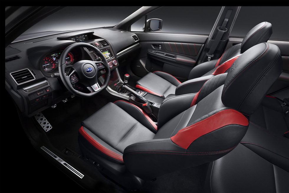 Subaru WRX Sti Euro-spec - habitáculo