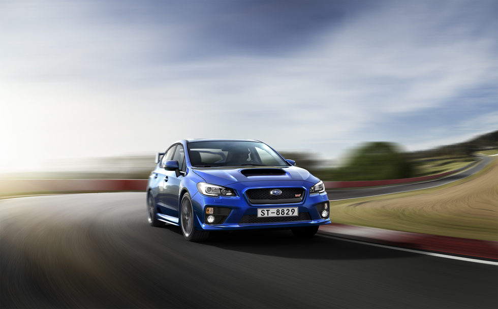 Subaru WRX Sti Euro-spec - rodando
