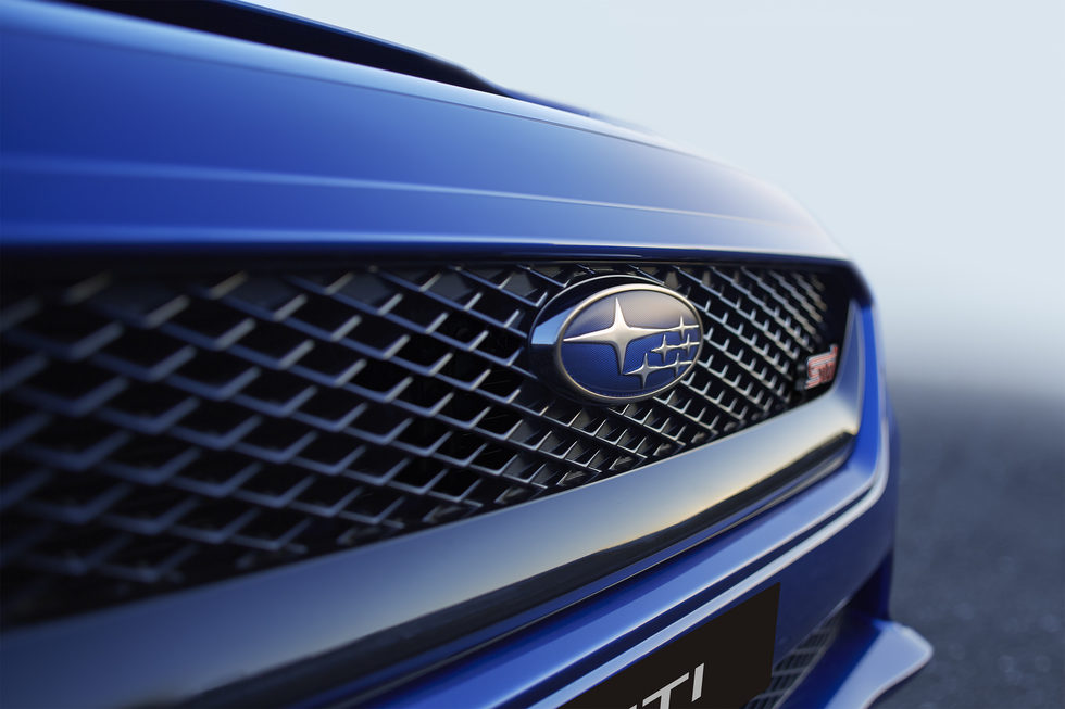 Subaru WRX Sti Euro-spec - detalle parrilla