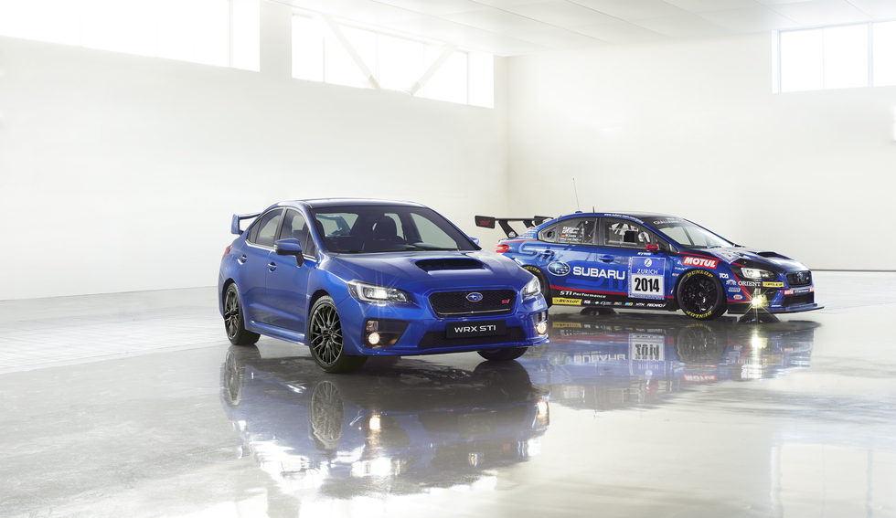 Subaru WRX Sti Euro-spec - calle y circuito