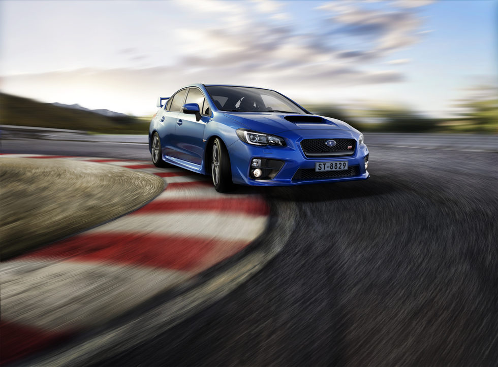 Subaru WRX Sti Euro-spec - lanzamiento