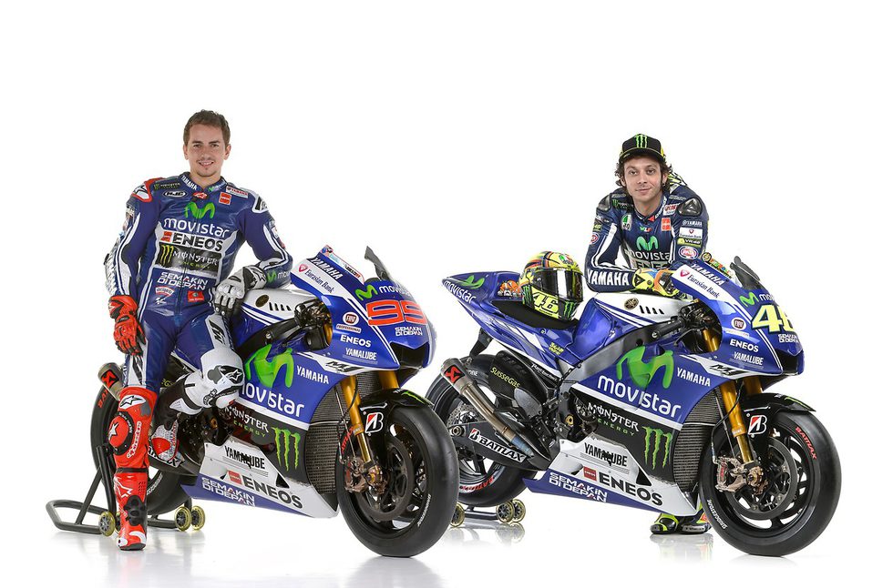 Lorenzo, Rossi y las dos YZR-M1