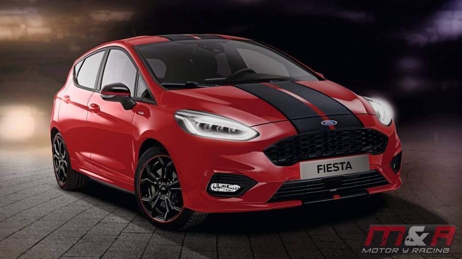 Ford Fiesta ST-Line Red y Black Edition