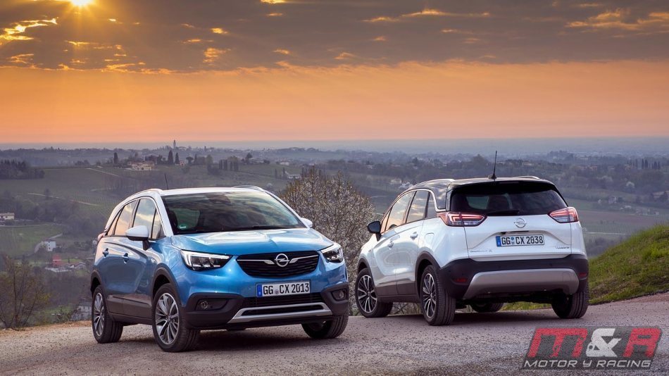 Novedades para el Opel Crossland X