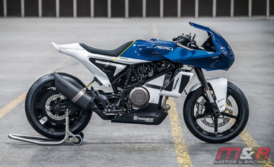 Conoce la Husqvarna Vitpilen 701 Aero Concept