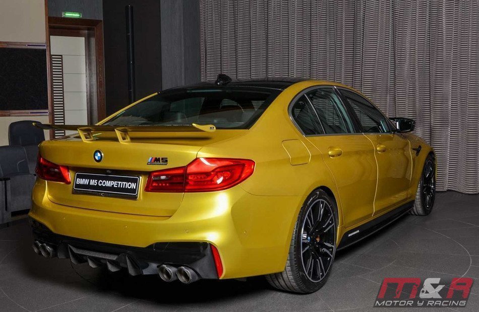 Conoce el poderoso BMW M5 Competition Austin Yellow