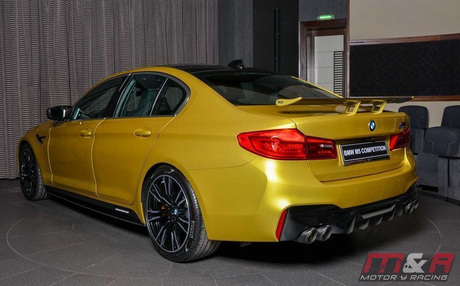Conoce el poderoso BMW M5 Competition Austin Yellow