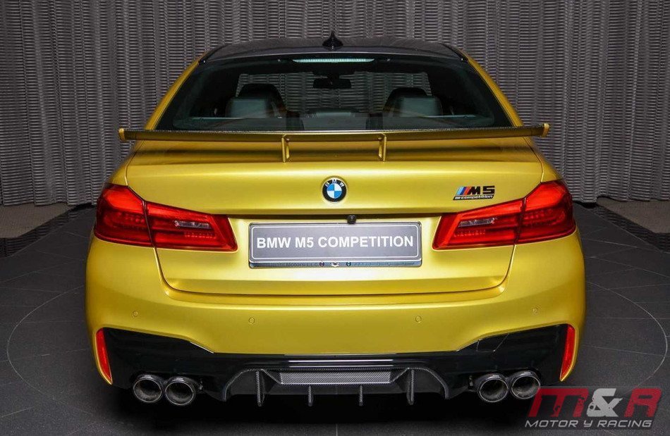 Conoce el poderoso BMW M5 Competition Austin Yellow
