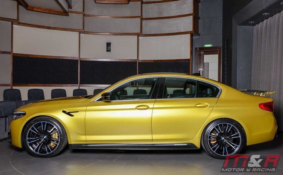 Conoce el poderoso BMW M5 Competition Austin Yellow