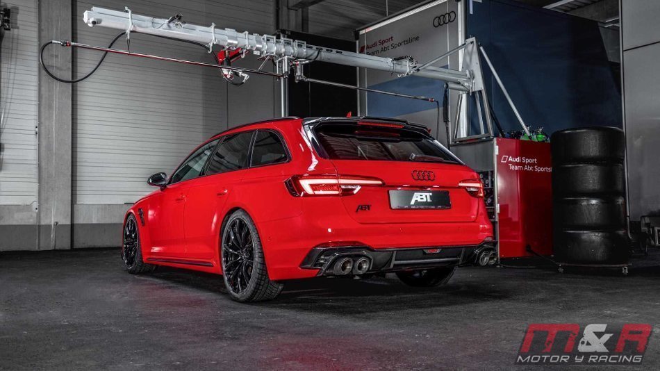 Audi RS4+ el nuevo ajuste de ABT