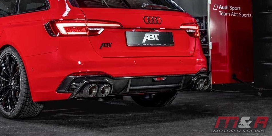 Audi RS4+ el nuevo ajuste de ABT