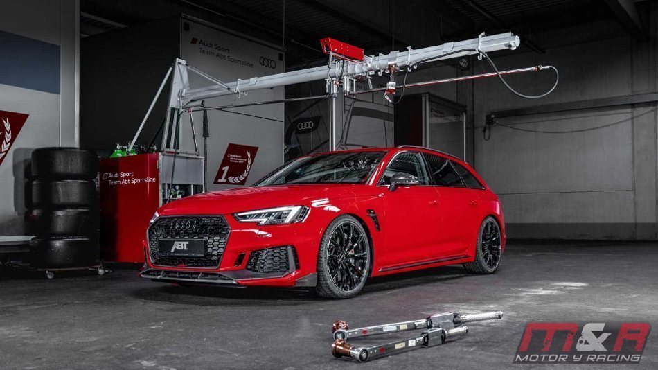 Audi RS4+ el nuevo ajuste de ABT
