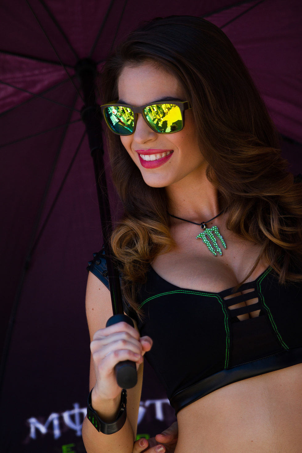 Monster Energy trajo a sus chicas al Gran Premio