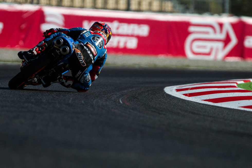 Alex Rins tuvo un duro fin de semana