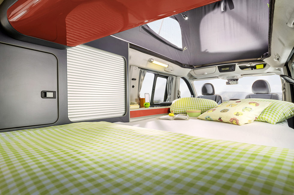 Citroën Jumpy Westfalia - Detalle de la cama
