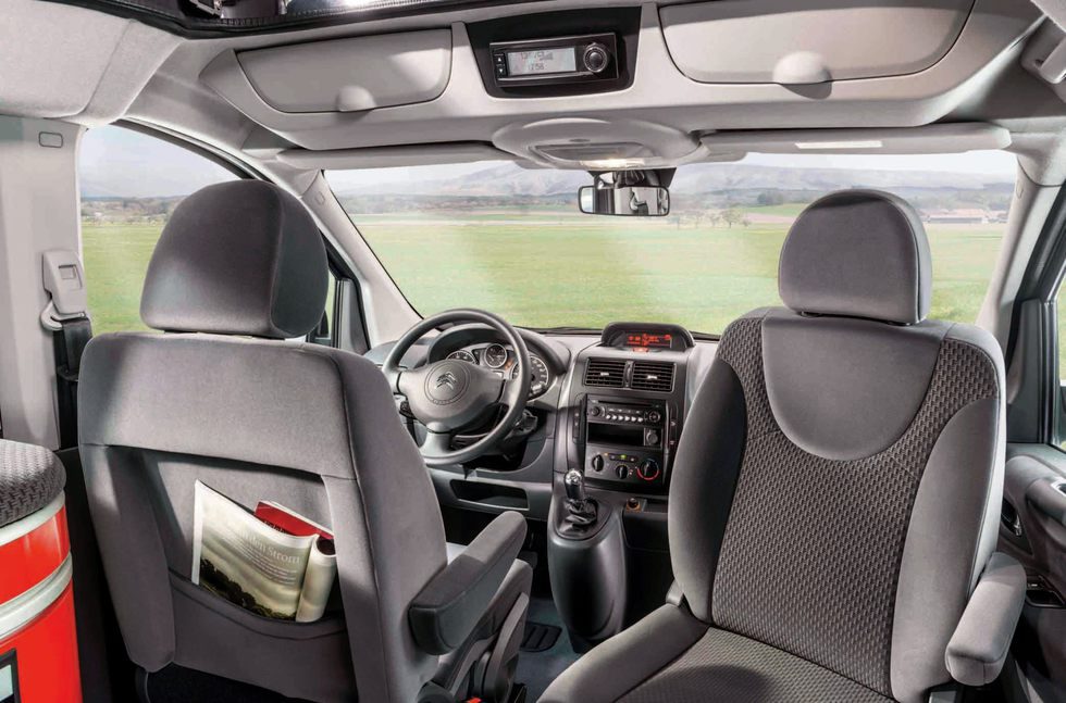 Citroën Jumpy Westfalia - Detalle de los asientos