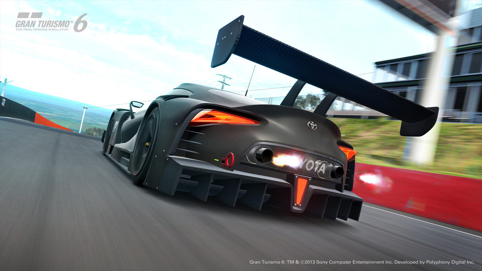 Toyota FT-1 Vision GT Race Concept - alerón