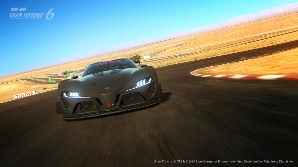 Toyota FT-1 Vision GT Race Concept - carretera