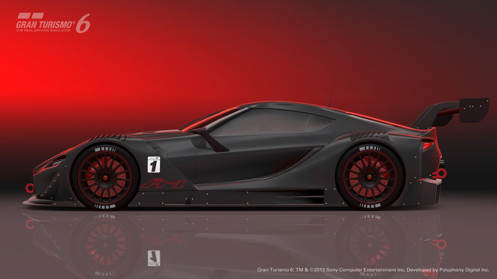 Toyota FT-1 Vision GT Race Concept - perfil
