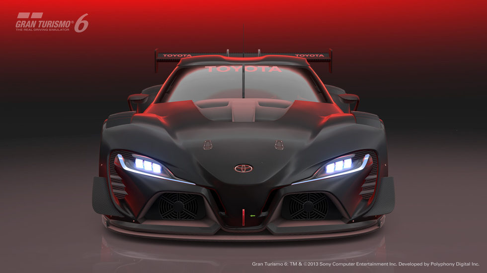 Toyota FT-1 Vision GT Race Concept - frontal