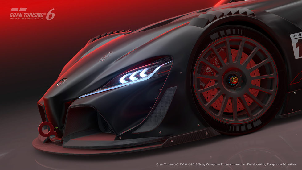 Toyota FT-1 Vision GT Race Concept - faros