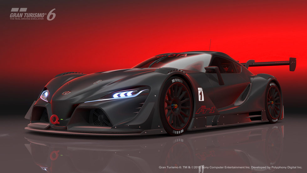 Toyota FT-1 Vision GT Race Concept - tres cuartos delantero