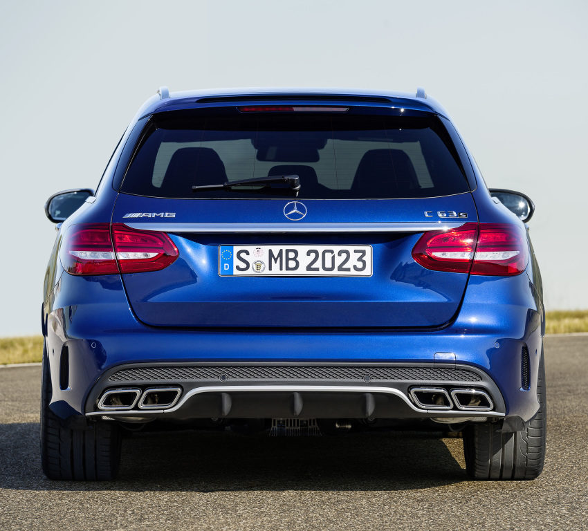 Mercedes-Benz C63 AMG S Estate - Trasera