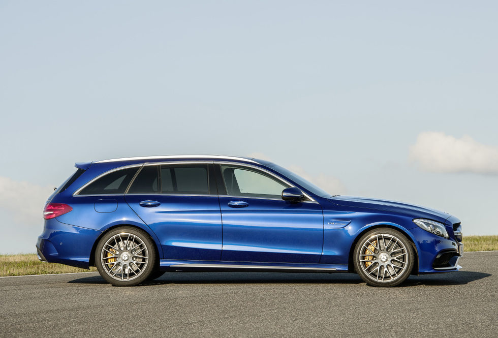 Mercedes-Benz C63 AMG S Estate - Lateral