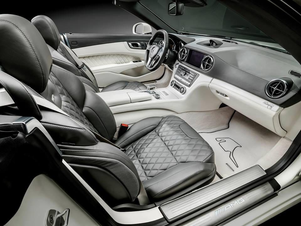 Mercedes SL63 AMG WC F1 2014 Collector's Edition - detalle habitáculo