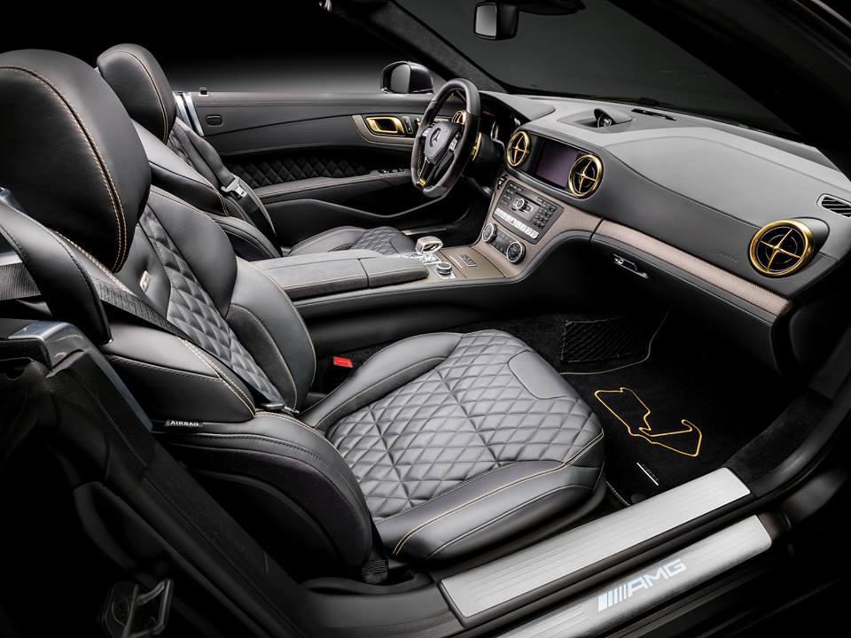 Mercedes SL63 AMG WC F1 2014 Collector's Edition - habitáculo