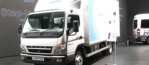 Camión eléctrico Canter Ecell