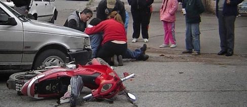 accidente mortal moto