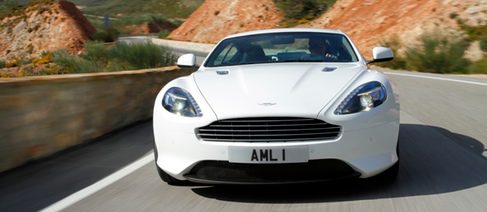 Frontal Aston Martin Virage