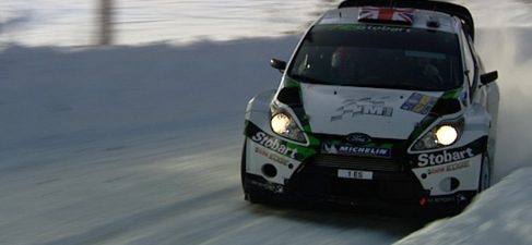  Otsberg a bordo de su Ford