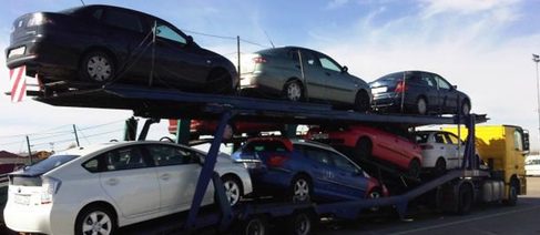 Transporte de coches por carretera