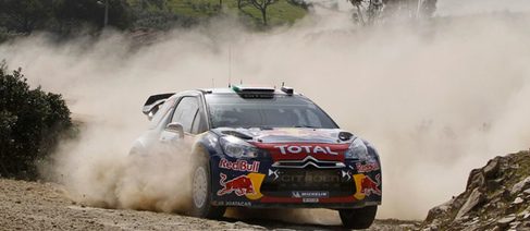 Ogier en el rally de Portugal