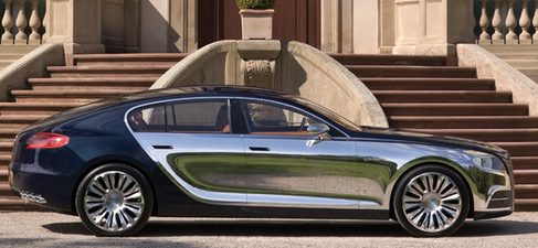 La nueva berlina de Bugatti