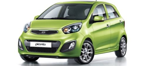 Parte delantera del Kia Picanto 2011