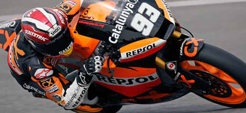 Marc Marquez entrena en Jerez